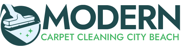 Modern Carpet Cleaning City Beach Logo